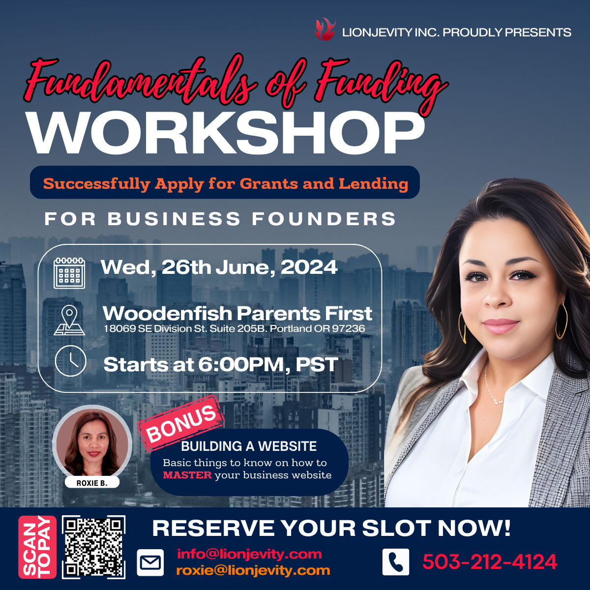 Fundamentals of Funding Workshop For Business Founders